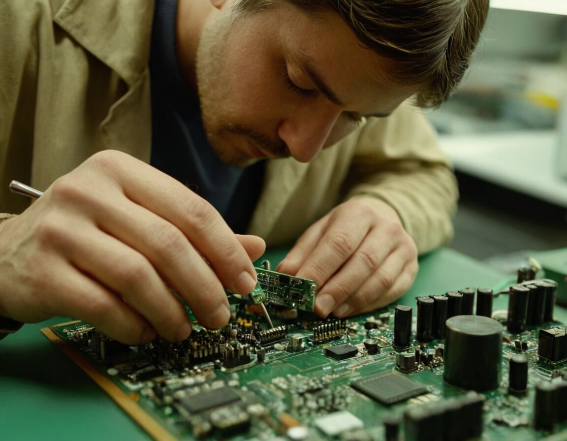 Löttechniken für Leiterplatten beherrschen - Elektrotechnik lernen » dein Weg zum Experten